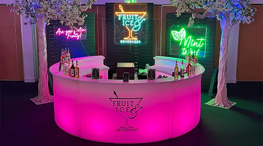 Fruit & Ice Beverages mobile mocktail bar