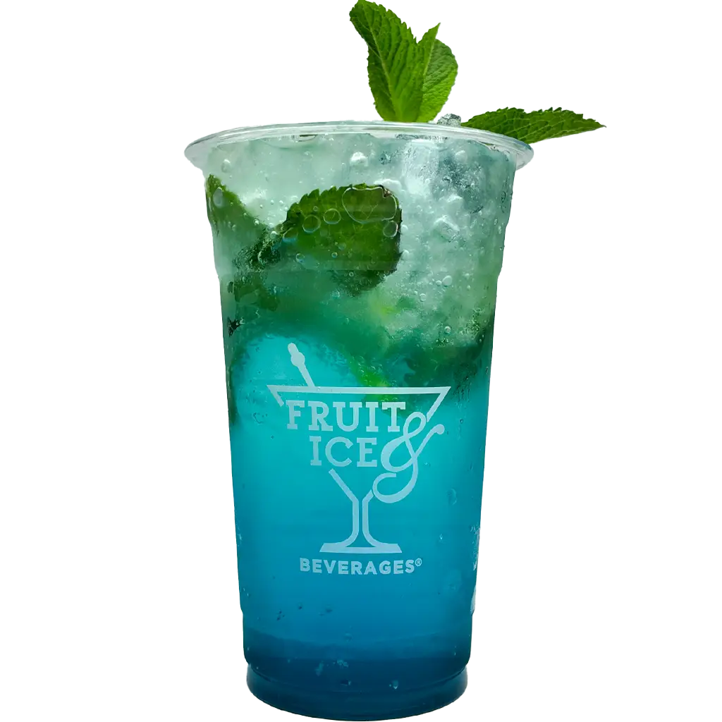 Fruit & Ice Beverages blue mocktail